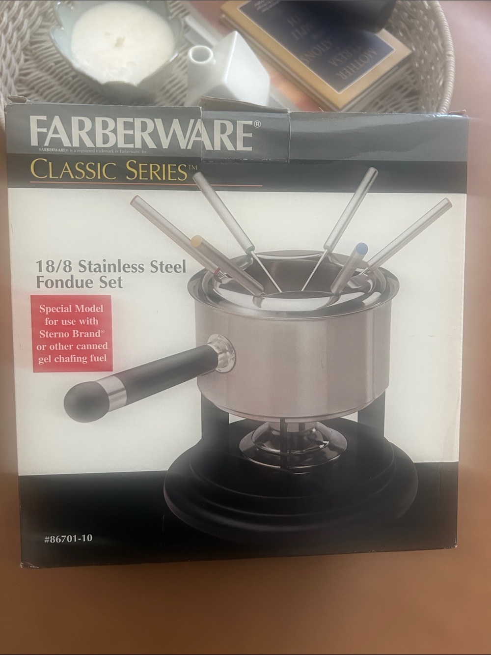 NIB Farberware Classic Series Fondue Set